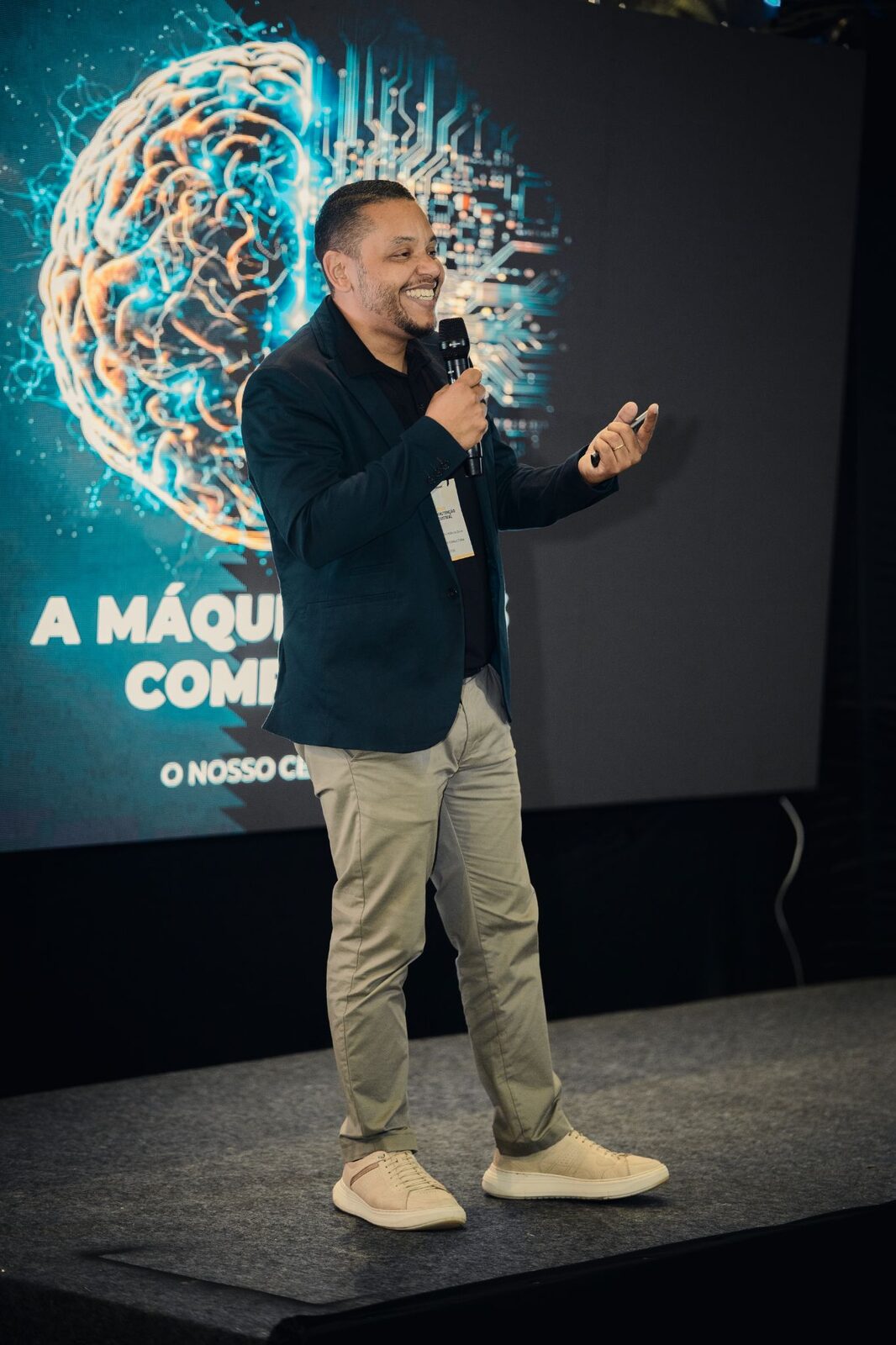 João Silva palestrando